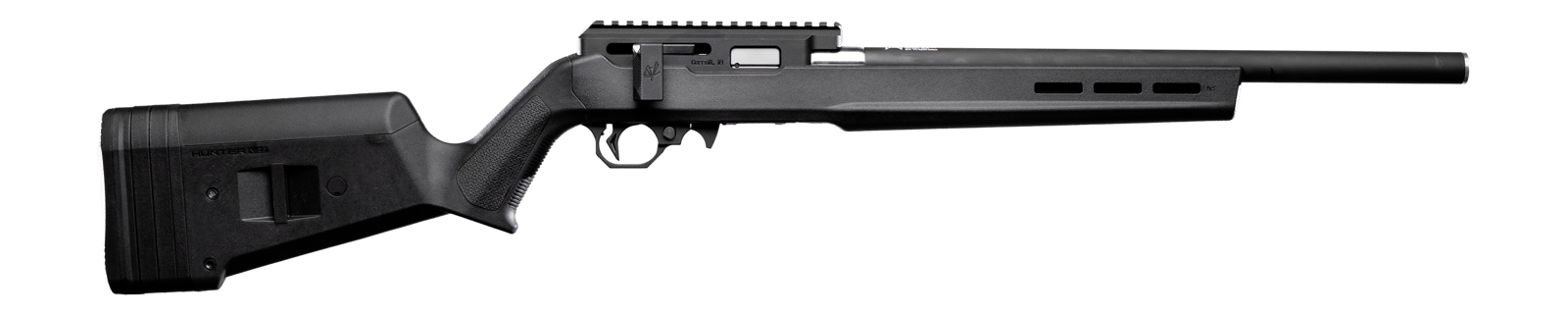 Angstadt Arms AAVV22BM0R Vanquish Summit 22 LR 10+1 18.50" Black Ported Barrel, Black Hardcoat Anodize Aluminum Receiver w/Picatinny Rail, Black Magpul X-22 Hunter Synthetic Stock