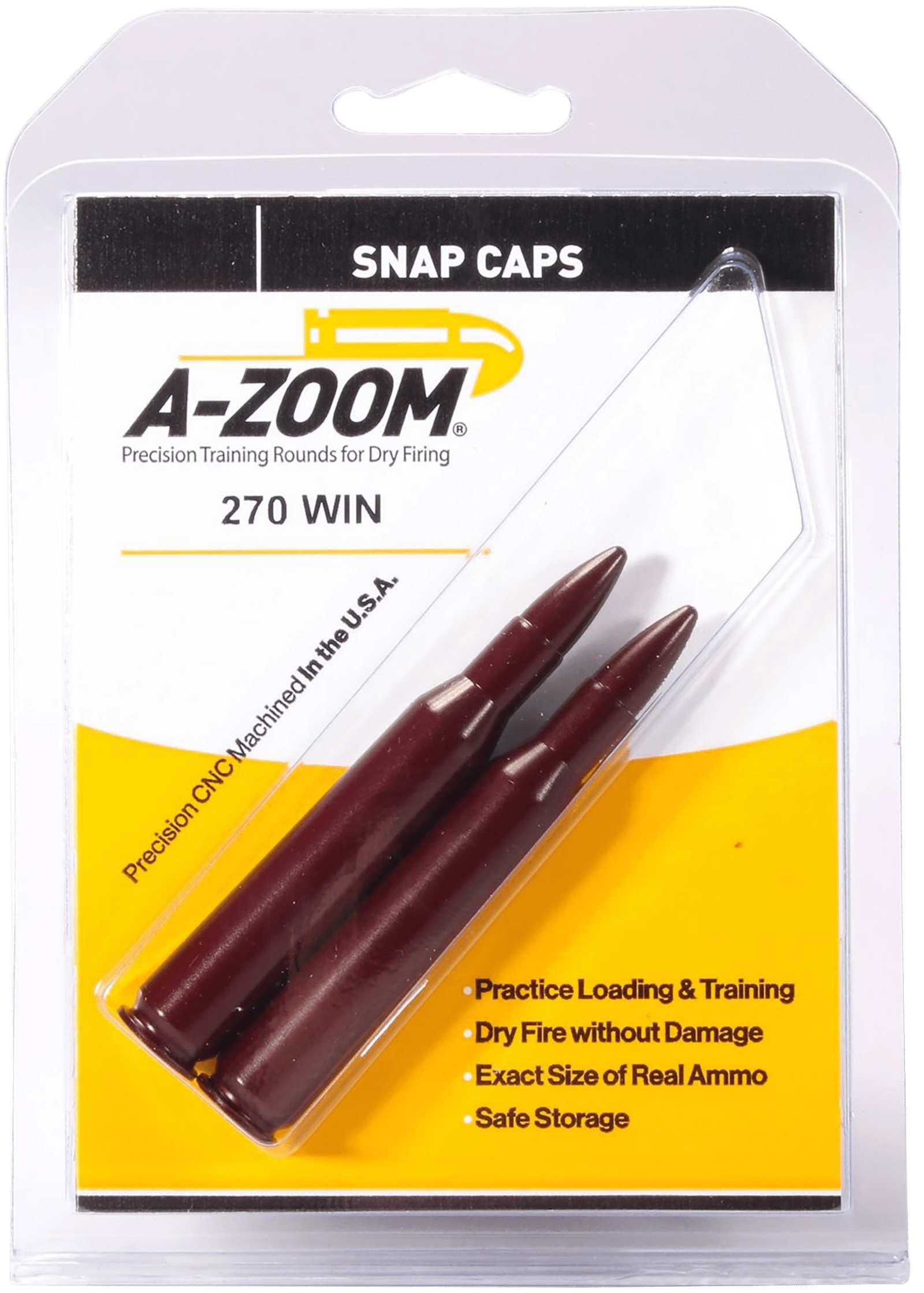 A-Zoom 12224 Rifle Snap Cap 270Win 2Pack