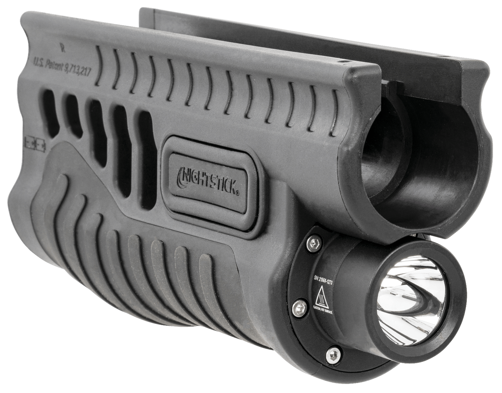 Nightstick SFL13WL Shotgun Forend Light  Black 1200 Lumens White LED Remington 870/Tac-14