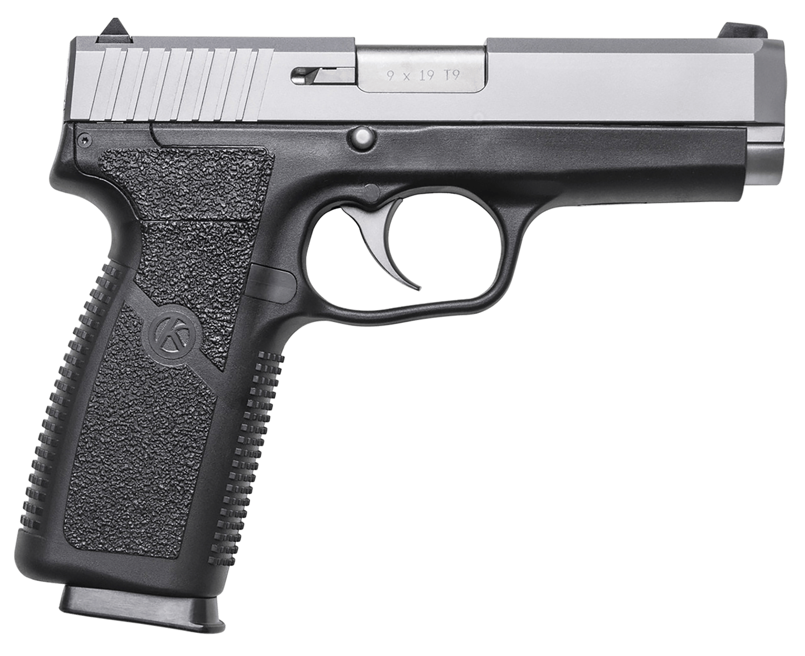 Kahr Arms CT9093N CT9  9mm Luger 8+1 4" Barrel, Black Polymer Frame, Serrated Matte Stainless Steel Slide, Textured Polymer Grip & Front Night Sight