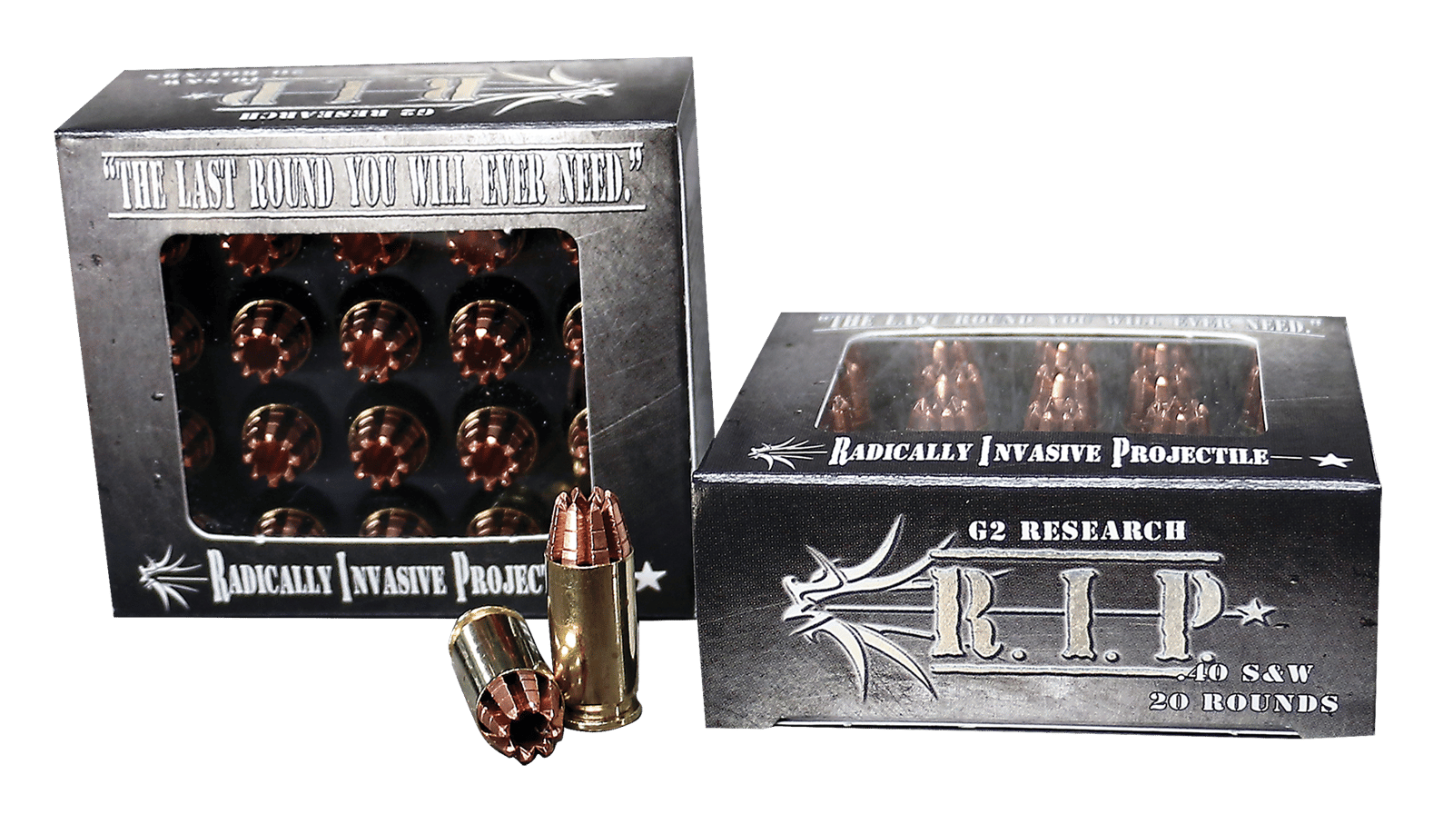 G2 Research G00003 R.I.P  40S&W 115gr Fracturing Hollow Point 20 Per Box/25 Case