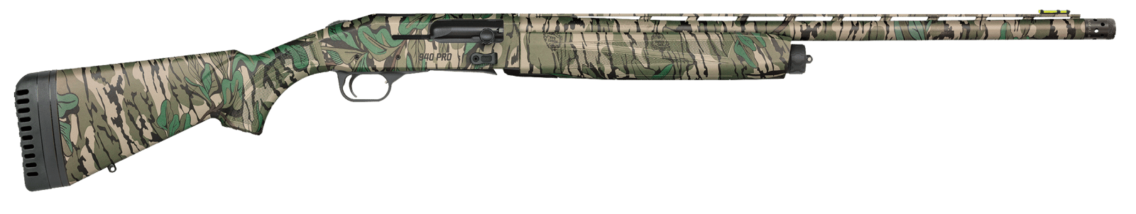 Mossberg 85156 940 Pro Turkey 12 Gauge with 24" Barrel, 3" Chamber, 4+1 Capacity, Overall Mossy Oak Greenleaf Finish & Synthetic Stock Right Hand (Full Size)