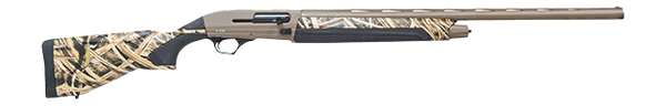 Pointer FT21FDESGB20 Field Tek FT21 Semi-Auto 3" 5+1 28" Flat Dark Earth Cerakote Vent Rib Barrel & Aluminum Receiver, Fixed Mossy Oak Shadow Grass Blades Synthetic Stock