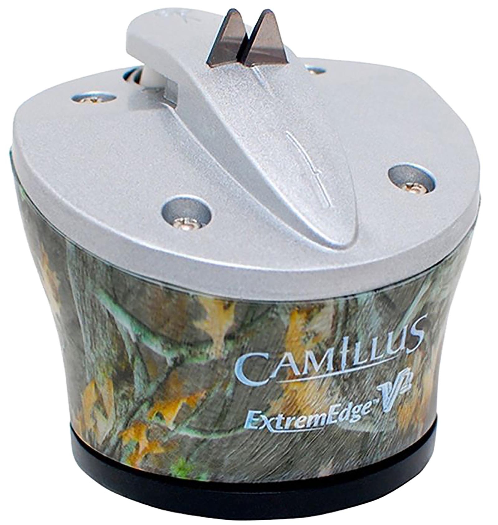 Camillus 18725 Extreme Edge Sharpener Camo Carbide/Ceramic Sharpener Ceramic Carbide