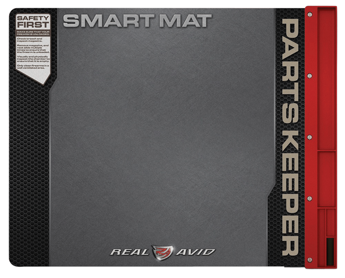 Real Avid AVUHGSM Handgun Smart Mat Black/Red 19" x 16"