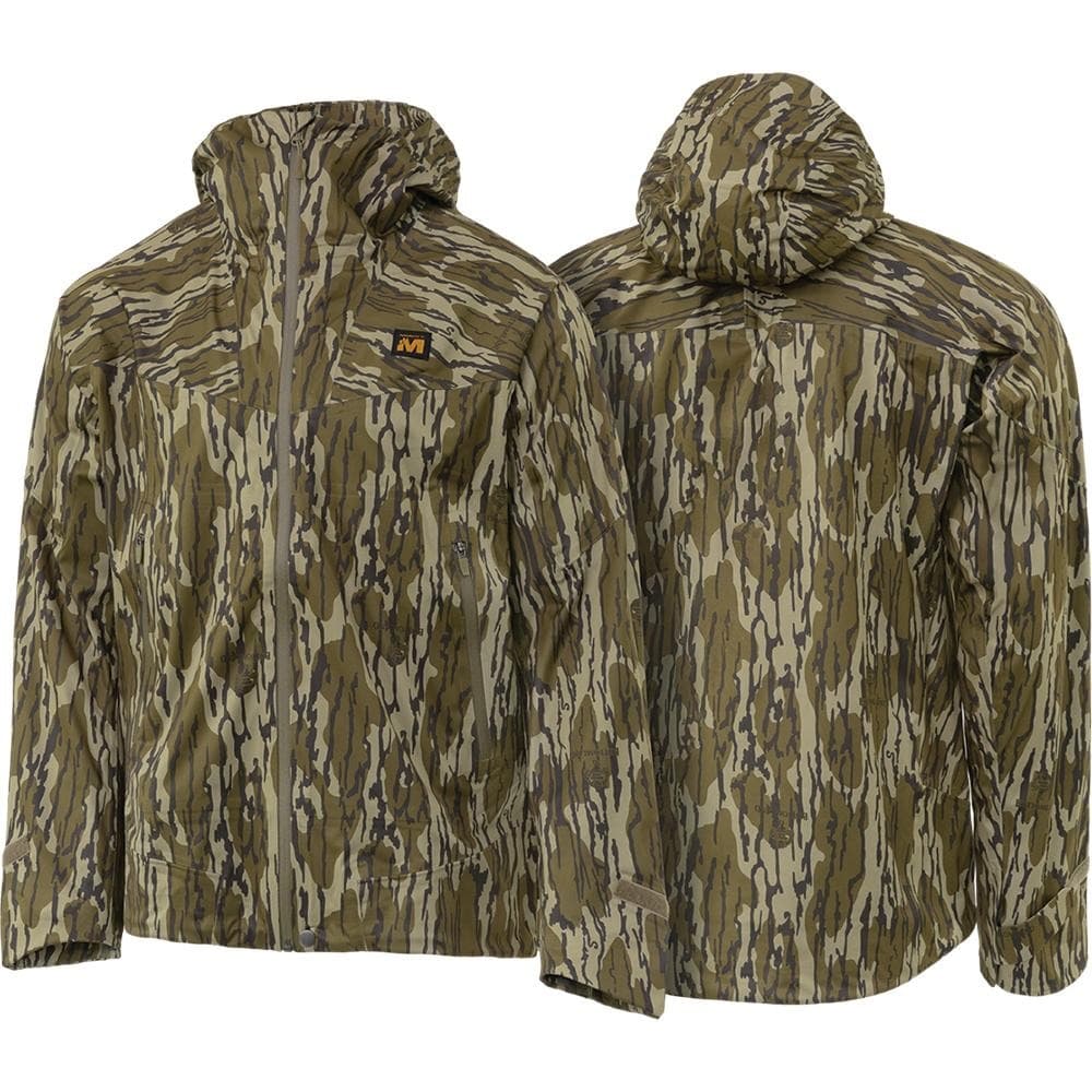 Muddy DV8 Cyclone 3L Rain Jacket Mossy Oak Bottomland 2XL