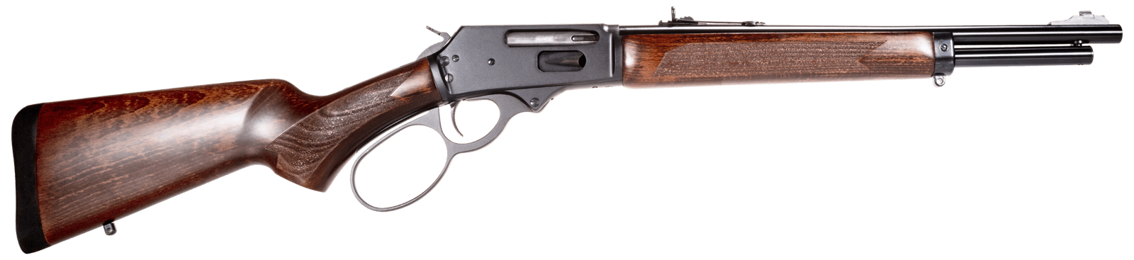 Rossi 953030161 R95  30-30 Win 5+1 16.50" Black Oxide Barrel/Rec, Fixed Hardwood Walnut Furniture, Adj. Buckhorn Sights