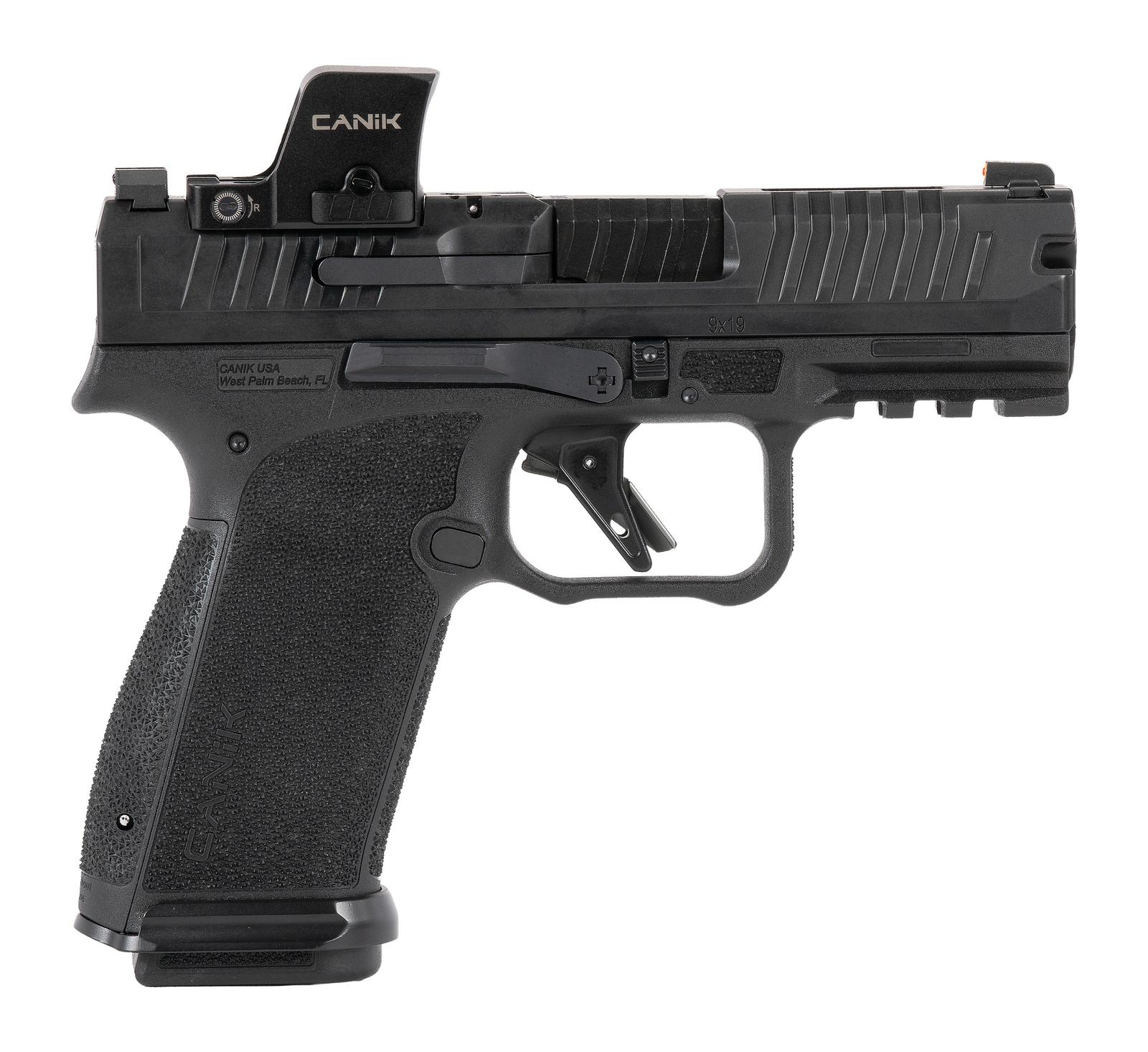 Canik HG8614VN Mete MC9 Prime 9mm Luger 10+1 3.64" Optic Ready/Serrated Slide Black