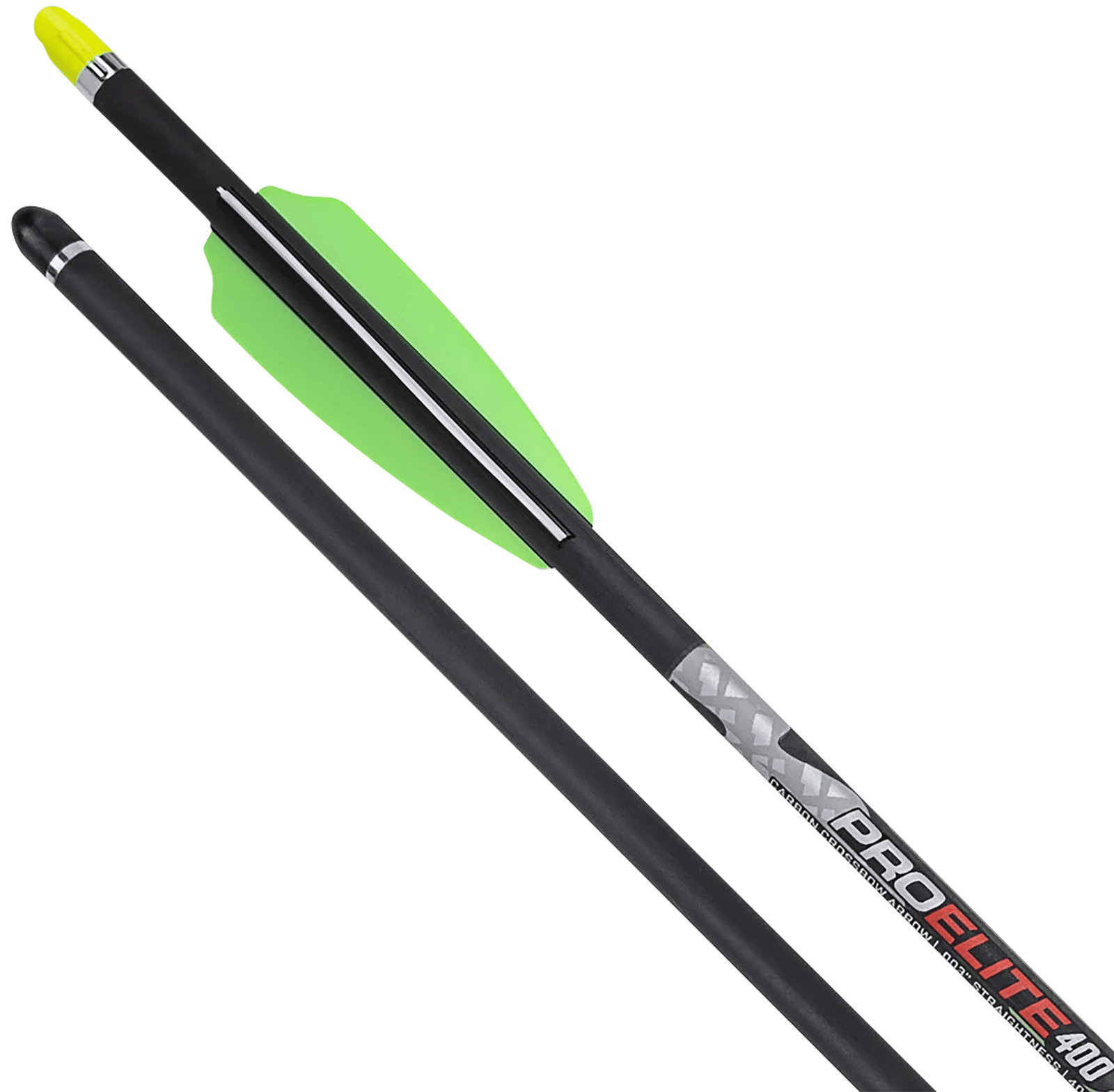 Tenpoint HEA6606 Pro Elite 400  Carbon 20" Alpha Nocks .003 Straightness Yellow