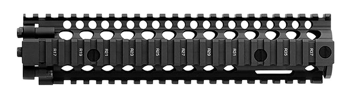 Daniel Defense 0100408020006 MK18 RIS II Handguard 6061-T6 Aluminum Black Picatinny Rail AR-15 9.55" Long