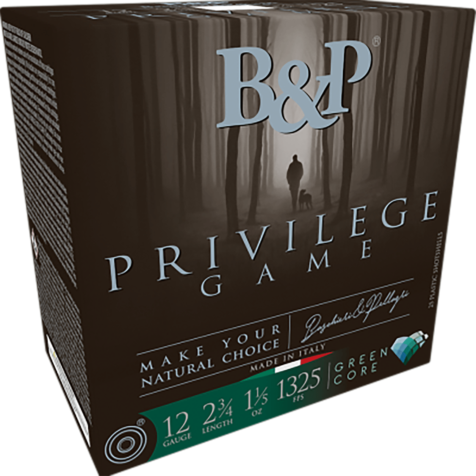B&p Ammunition 12B15PG6 Privilege Game  12Gauge 2.75" 1 1/5oz 6Shot 25 Per Box/10 Case