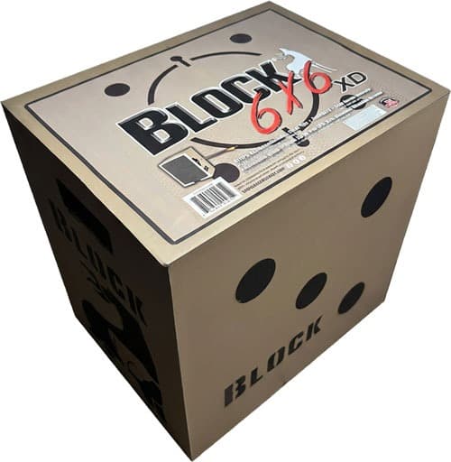 BLOCK TARGETS 6X6 XD TARGET 6-SIDED BROADHEAD RATED
