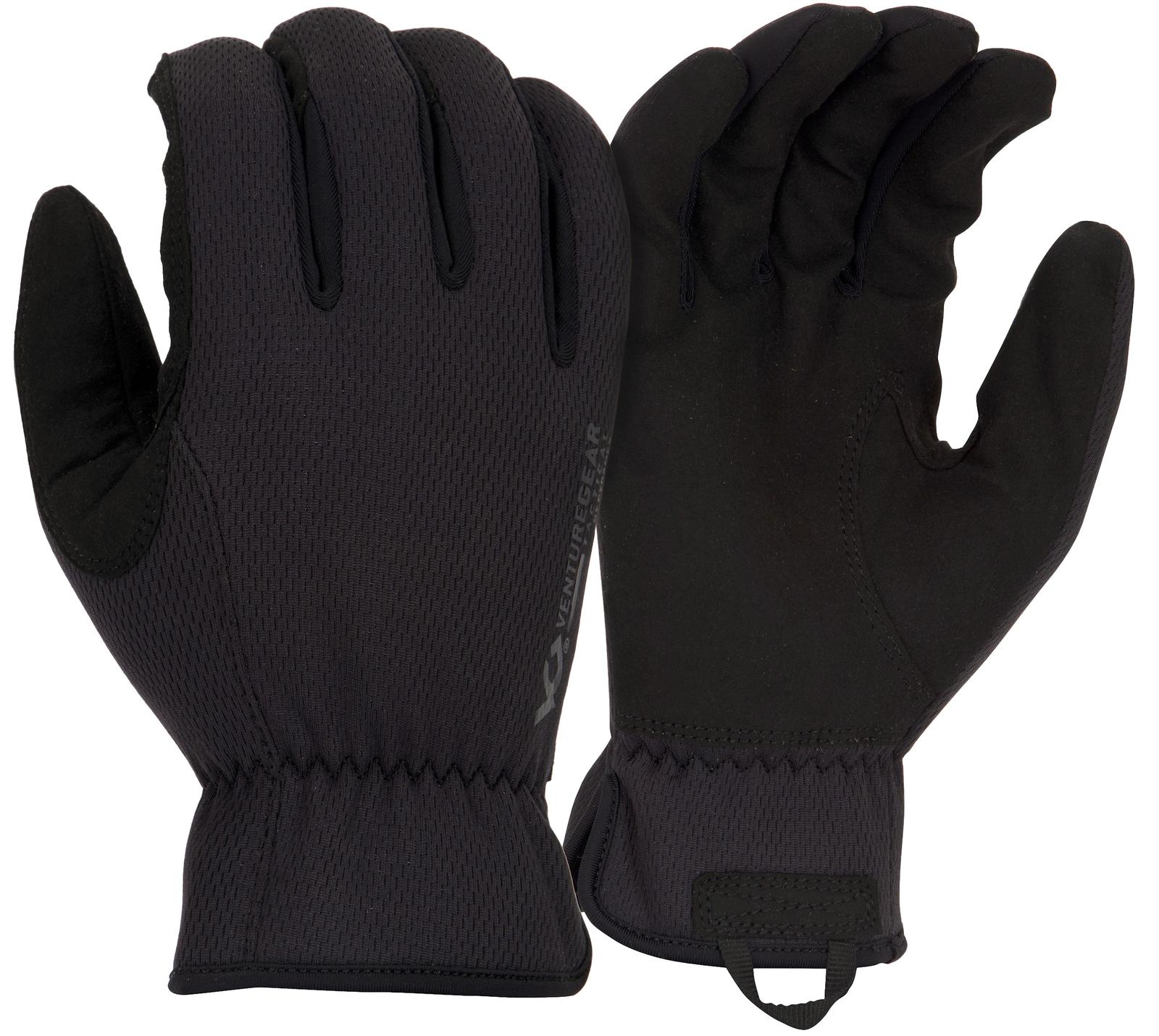 Pyramex VGTG20BL Operator Gloves Medium-Duty Brown Synthetic Leather Large