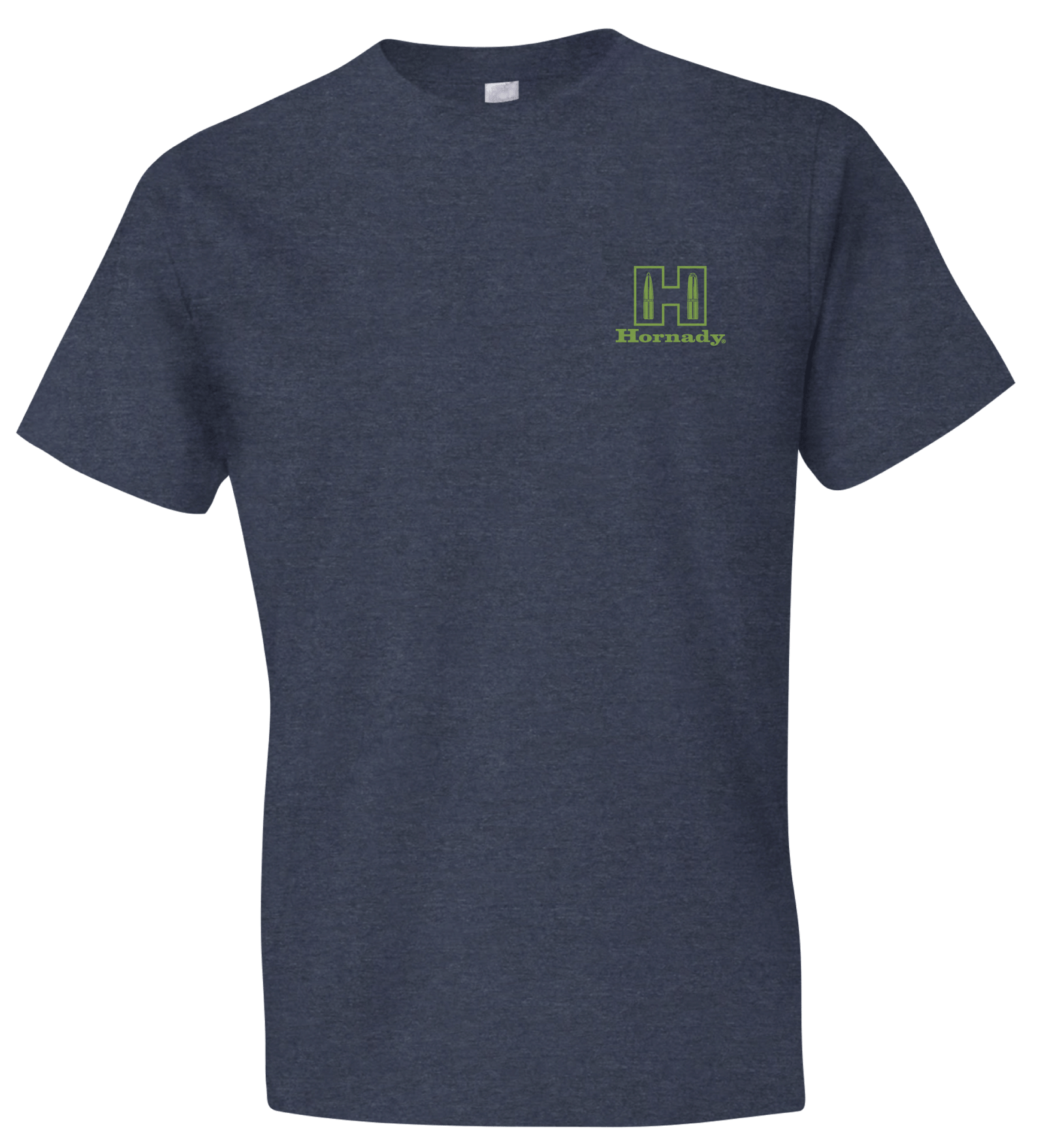Hornady Gear 30995 Hornady T-Shirt Logo Stamp Indigo Short Sleeve 2XL