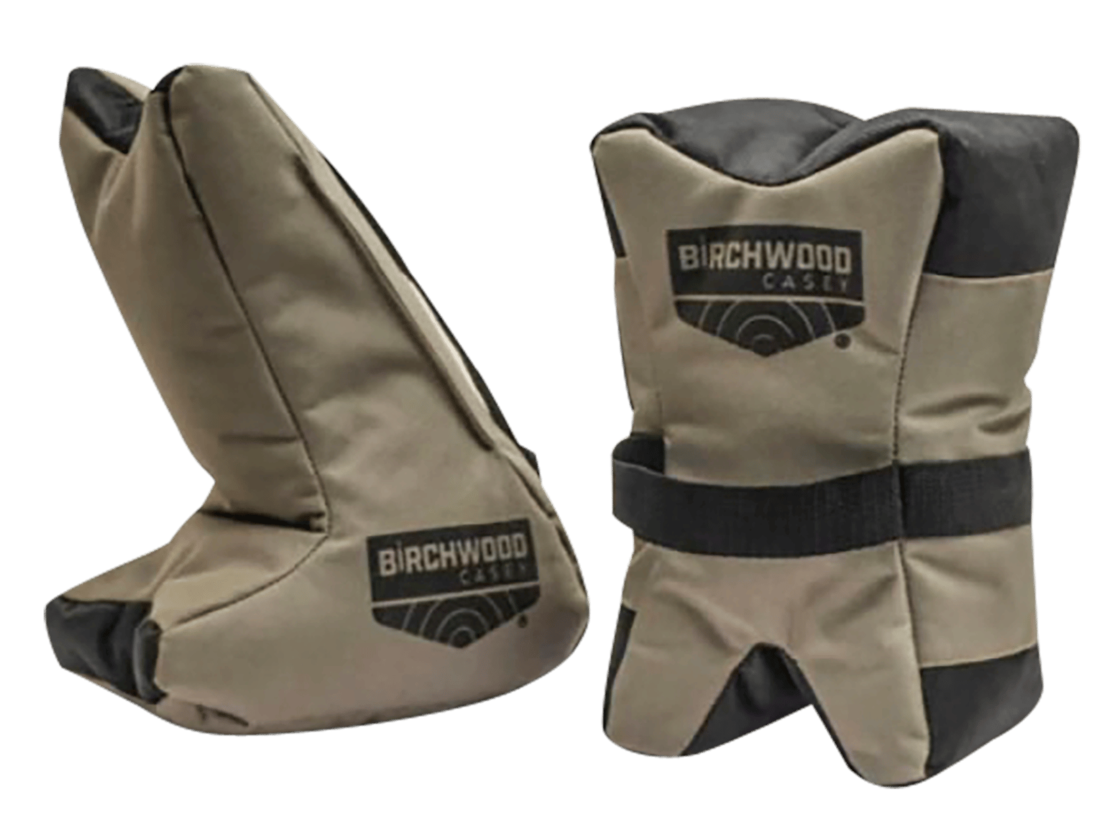 Birchwood Casey SRBCMBO Tactical Tac-Match Shooting Rest Prefilled Tan Nylon, 2-Pieces Designed For Tactical Rifles
