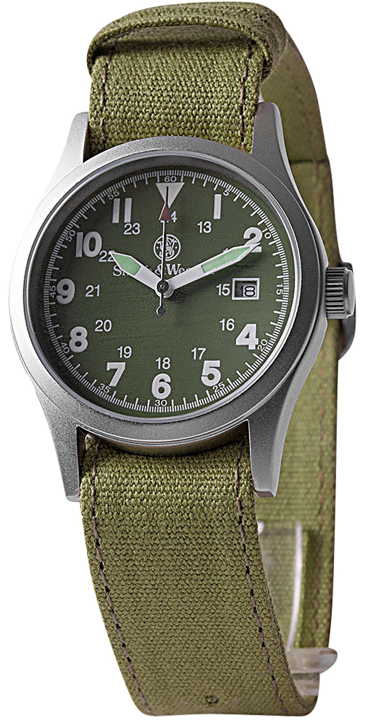 S&W SWW1464OD Smith & Wesson Military Watch Olive Drab Green