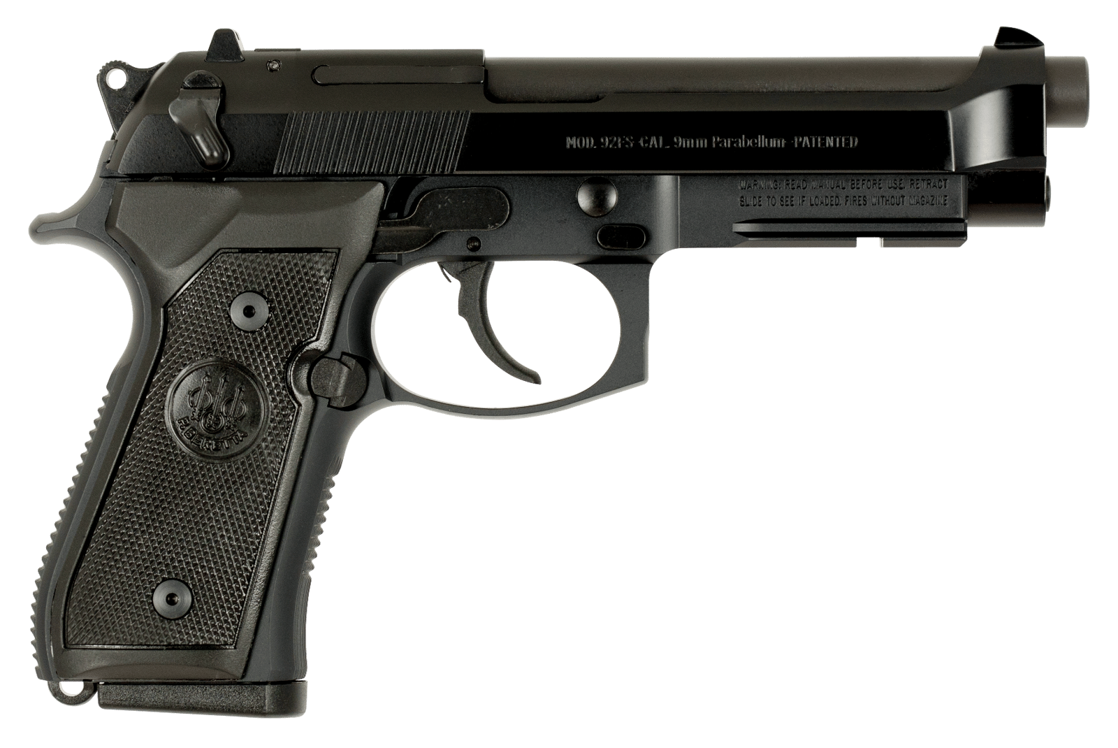 Beretta USA JS92M9A1CA M9A1 *CA Compliant Full Size Frame 9mm Luger 10+1, 4.90" Black Steel Barrel, Black Bruniton Serrated Steel Slide, Black Aluminum Frame w/Picatinny Rail