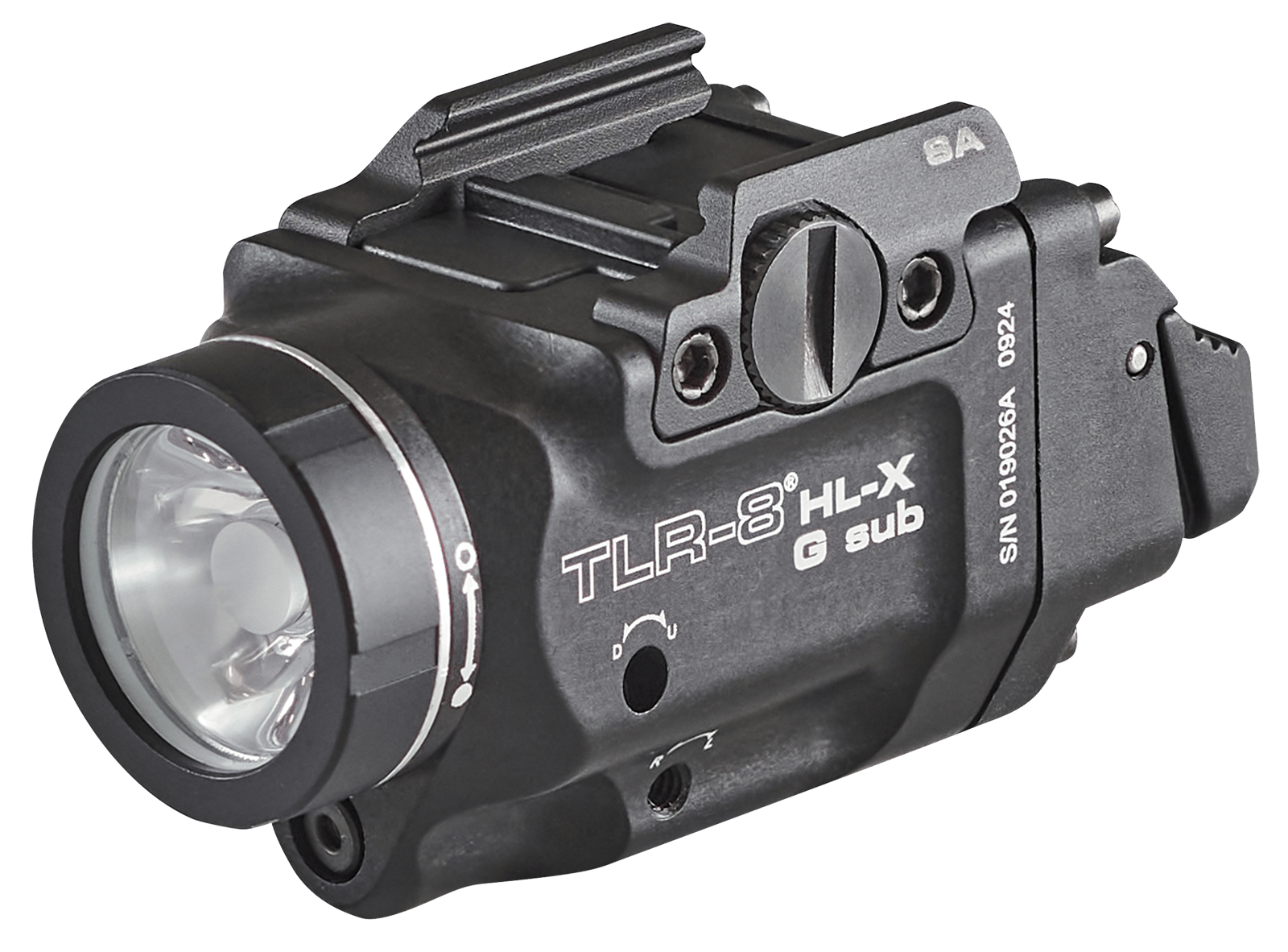 Streamlight 69479 TLR-8  Black Aluminum Springfield Hellcat 500 Lumens Green Laser