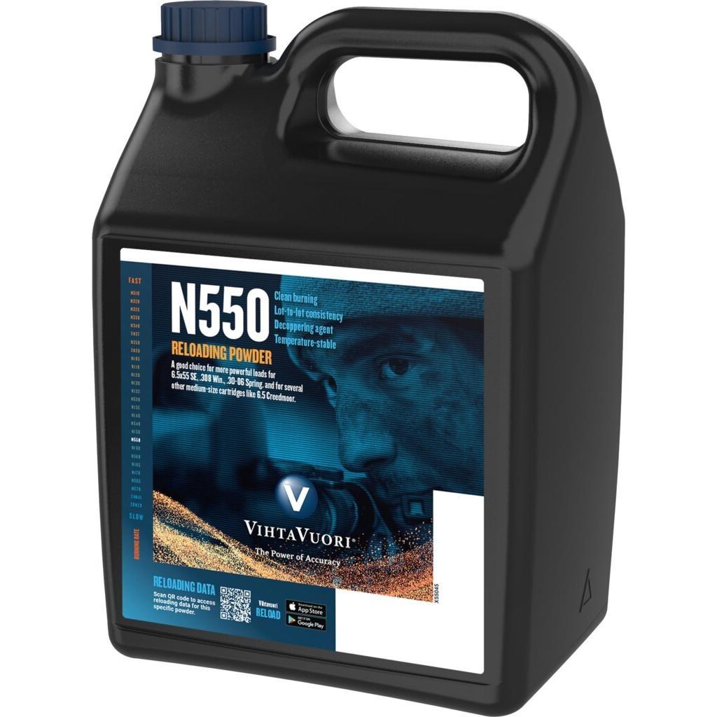 Vihtavuori N550 Rifle Powder - 8lbs
