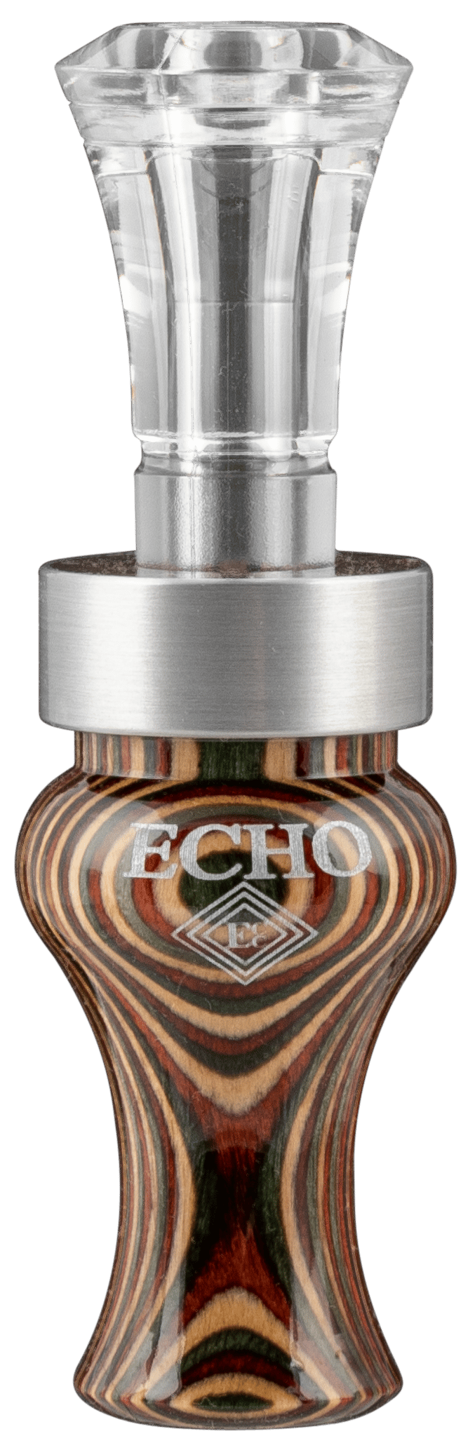 Echo Calls 77754 Timber  Double Reed Mallard Sounds Attracts Ducks Multi Color DiamondWood