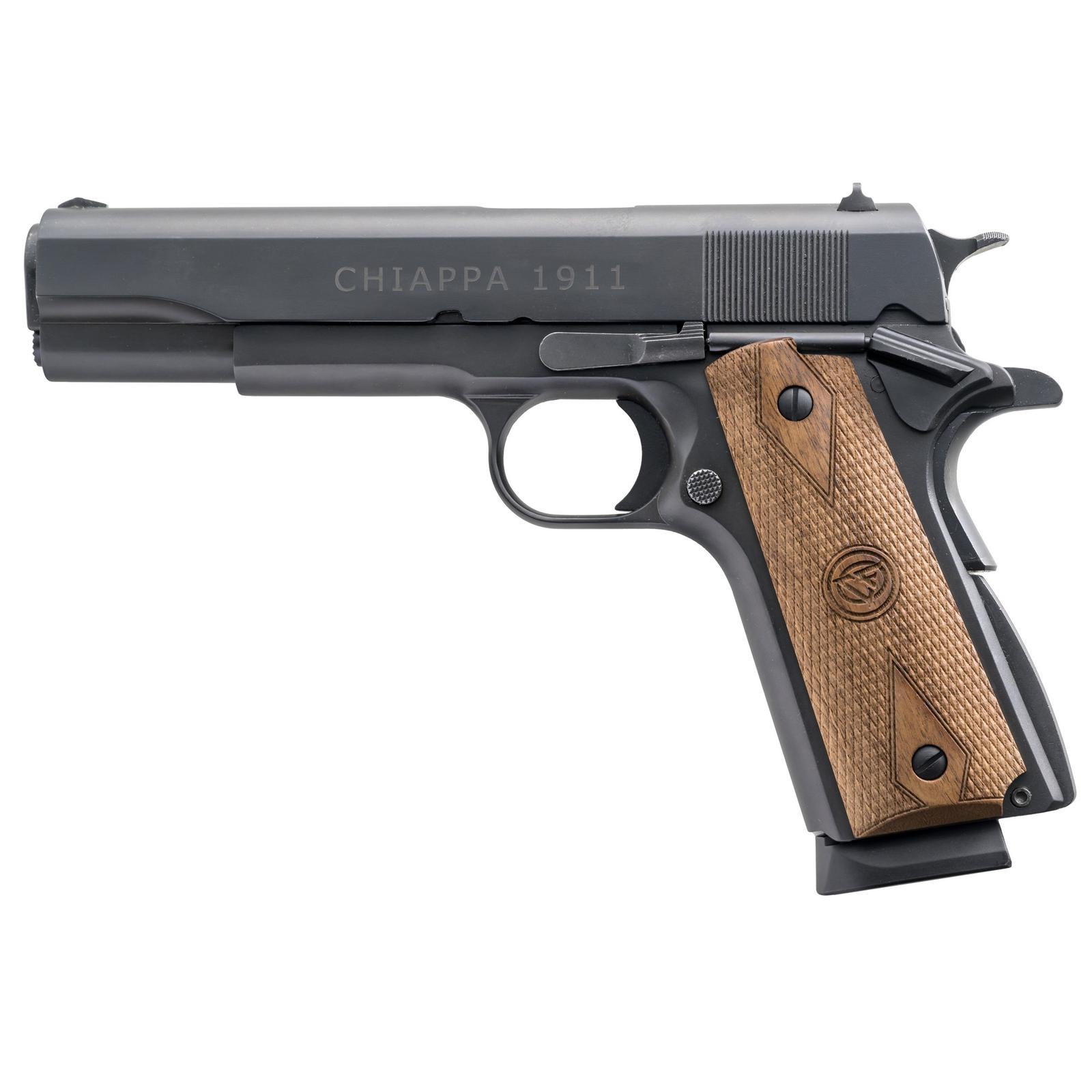 CHIAPPA 1911 FIELD 45ACP 5" 8RD BLK