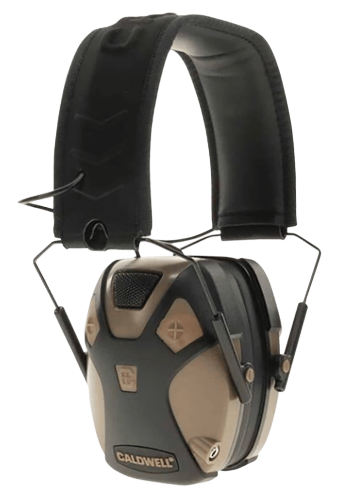 Caldwell 1099603 E-Max Pro 23 dB Over the Head Flat Dark Earth/Black