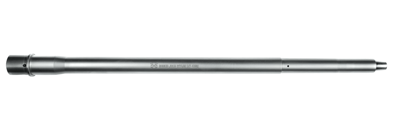 Rosco Manufacturing PB-20-SPR-223W-7-R Purebred  223 Wylde 20" Nickel Boron Stainless Steel Barrel