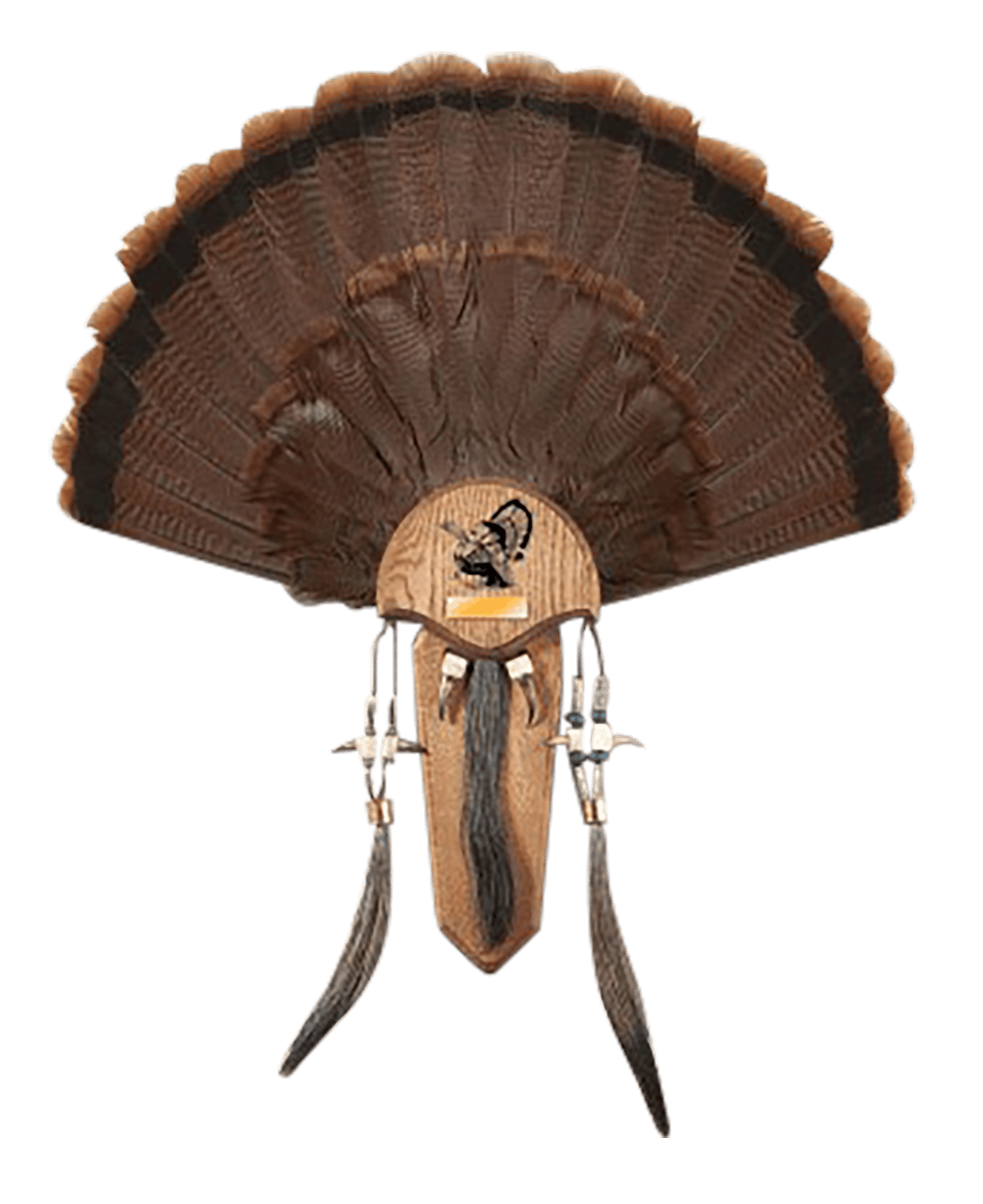 Hunters Specialties STR06949 Three Beard Mounting Plaque Includes Mounting Hardware