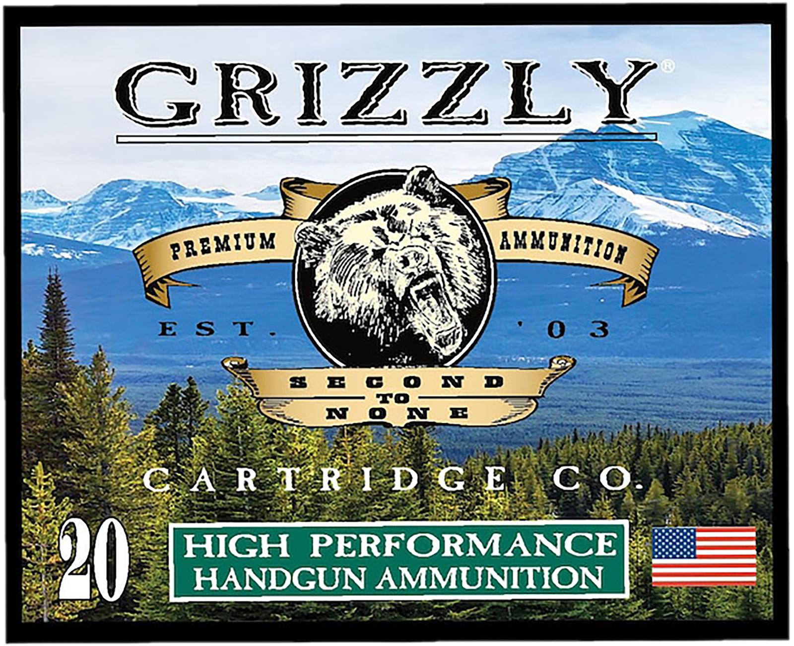 Grizzly Ammo GC38SP9   38Special 148gr Full Metal Jacket Flat Point 20 Per Box/10 Case
