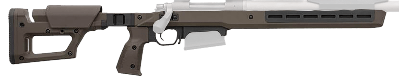 Magpul MAG1380ODG Pro 700 Lite LA OD Green Long Action Ambidextrous