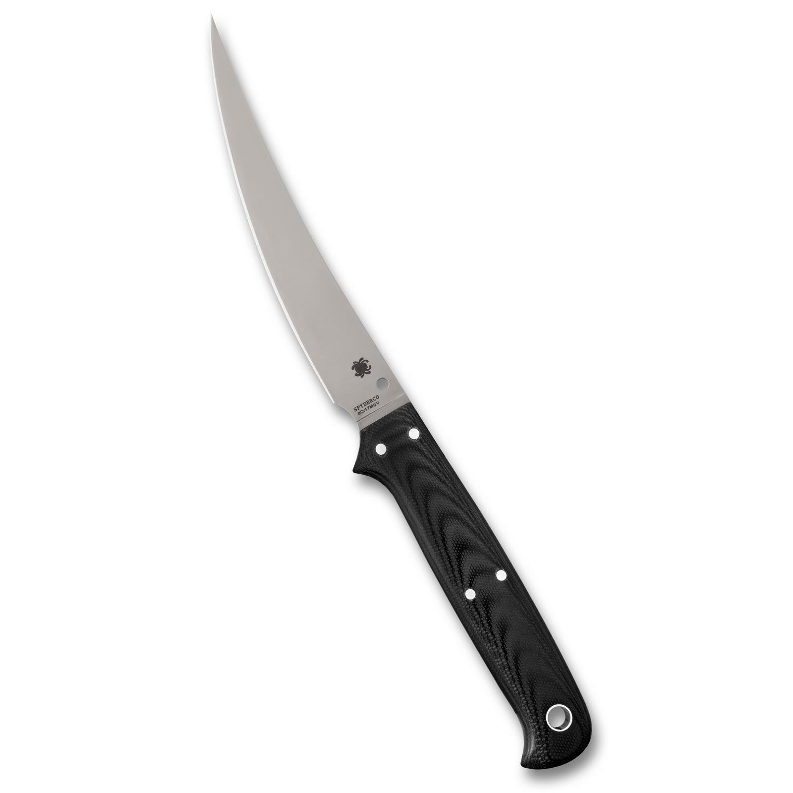 SPYDERCO SHELTER COVE 5.78" BLK SHTH