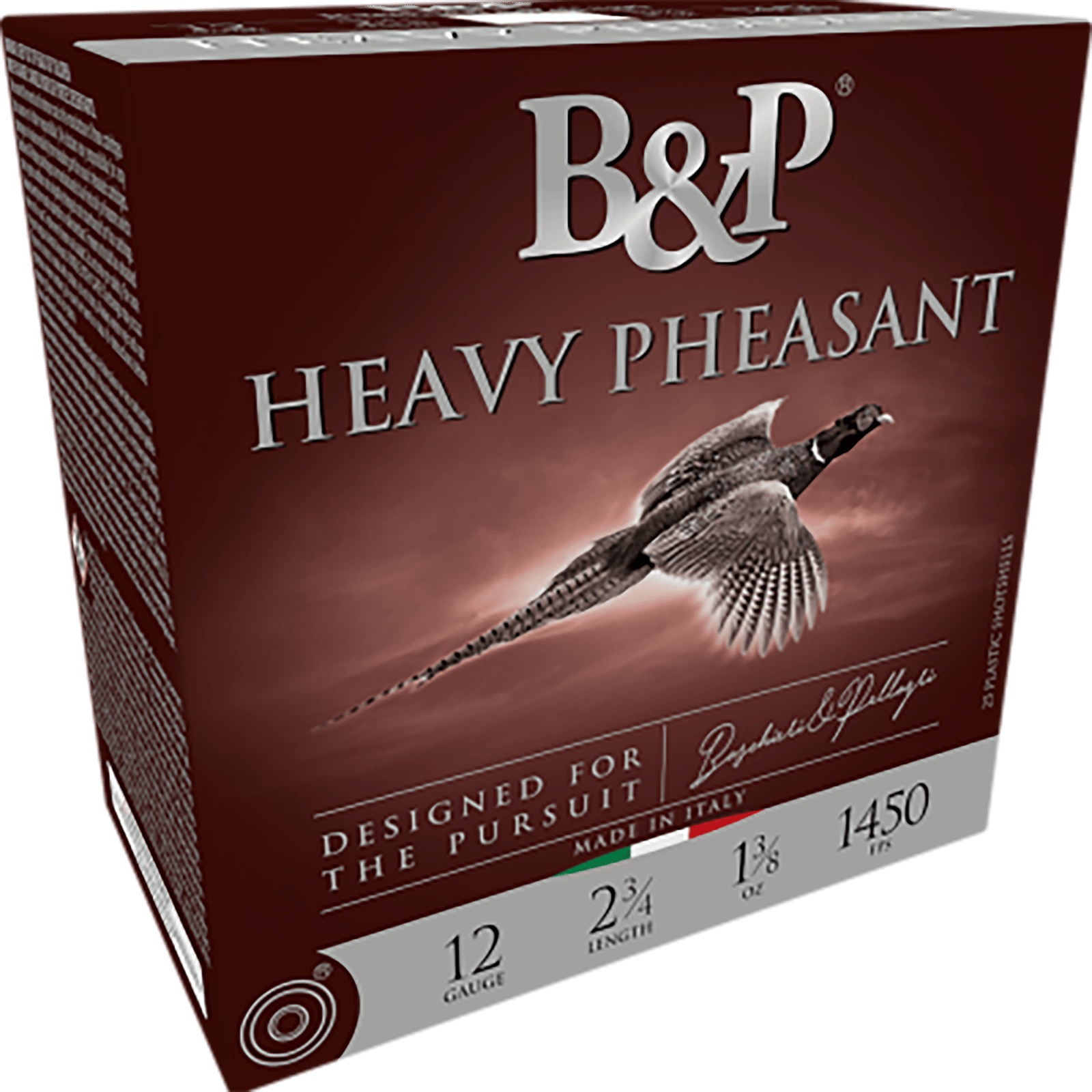 B&p Ammunition 203B14H4 Heavy Pheasant  20Gauge 3" 1 1/4oz 4Shot 25 Per Box/10 Case