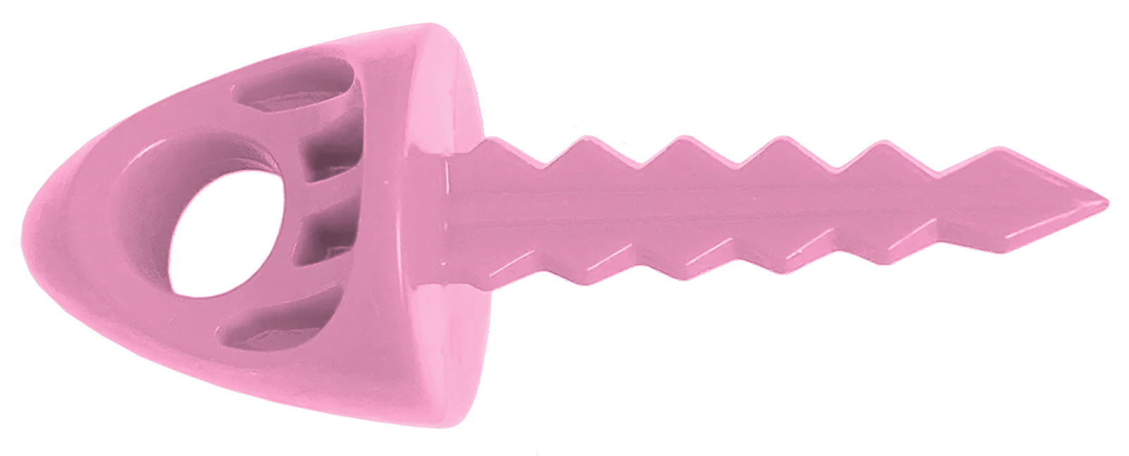 Targettack Llc  Targettack  Pink Polycarbonate Plastic 1" For Paper/Vinyl Targets 6 Pack