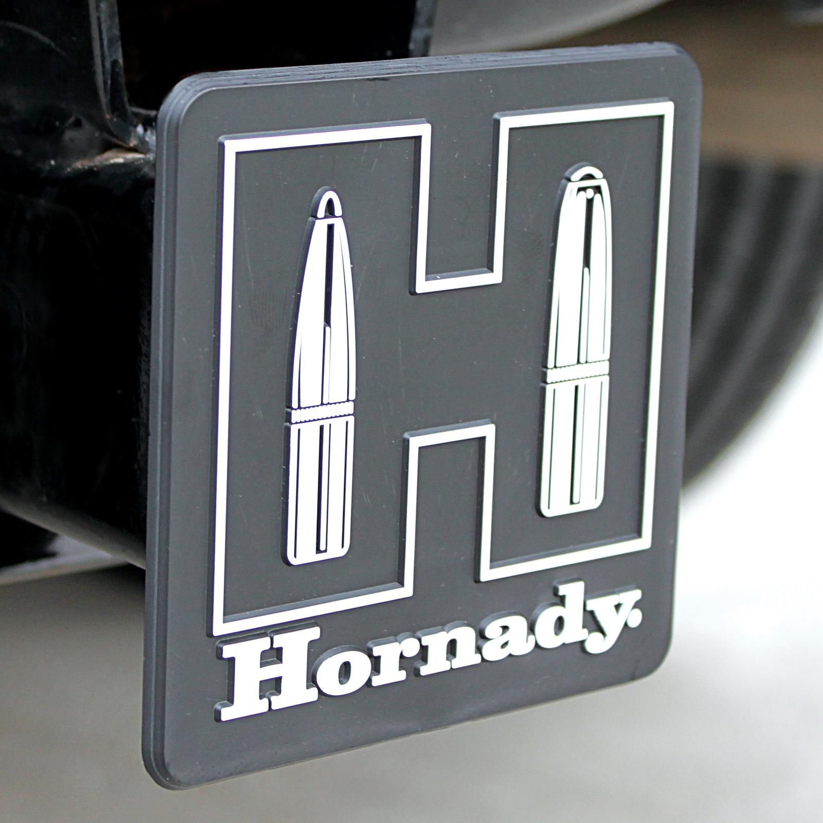 Hornady 99132 Hitch Cover 99132 Black/White Plastic 2.0" Long