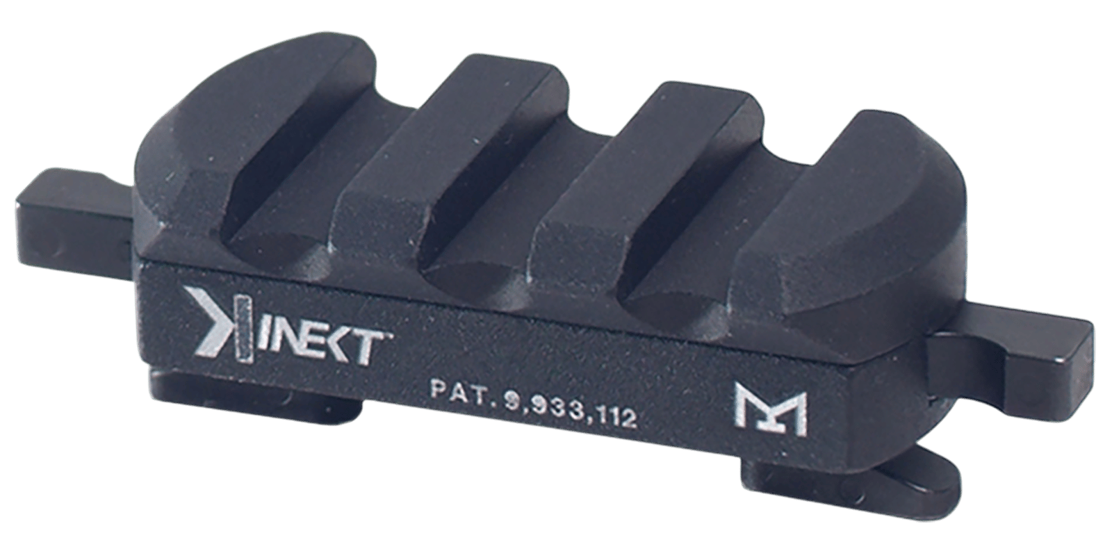 Kinetic Development Group KIN5-100 Kinect 3 Slot Mount M-LOK Picatinny Rail Black