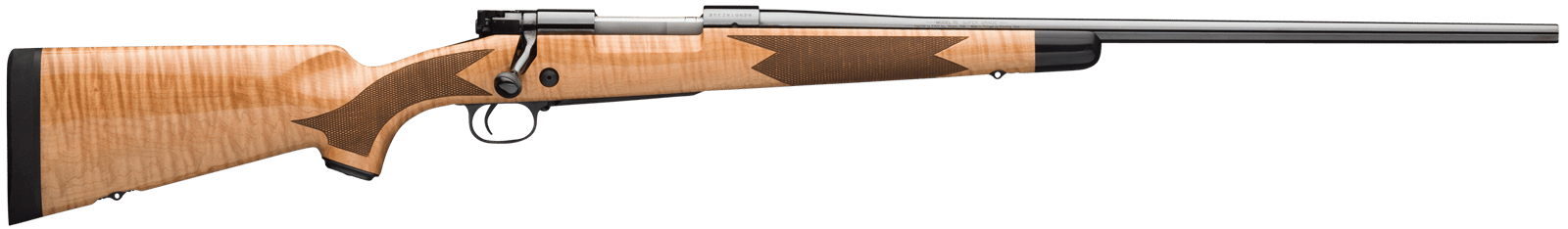 Winchester Repeating Arms 535218212 Model 70 Super Grade 243 Win Caliber with 5+1 Capacity, 22" Barrel, High Polished Blued Metal Finish & Gloss AAA Maple Stock Right Hand (Full Size)