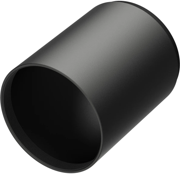 Leupold 118771 Alumina Lens Shade Black Aluminum 52mm Objective Screw On Mount