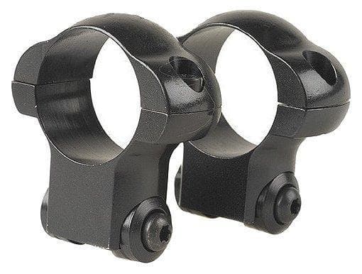 Redfield Ruger 77 & Ruger Mark II LA/SA Rifle Steel Scope Rings 1" Medium Black