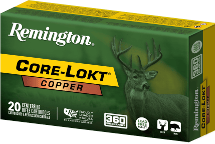 Remington Ammunition R20061   360Buckhammer 160gr Core-Lokt Tipped 20 Per Box/10 Case