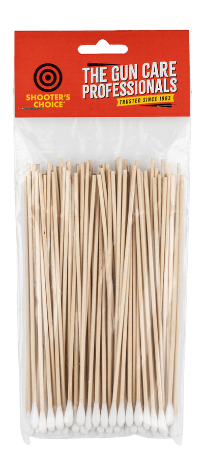 SHOOTERS SHF-241-100B GUN CLEANING SWABS     100PK