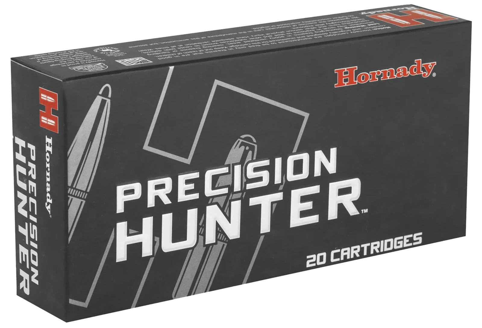 Hornady 80552 Precision Hunter  7mmWSM 162gr Extremely Low Drag eXpanding 20 Per Box/10 Case