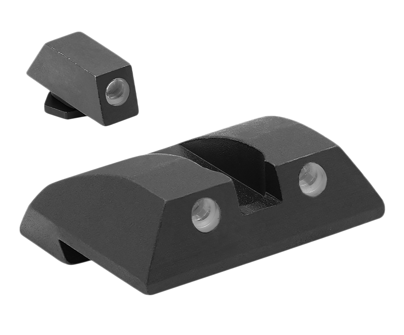Meprolight USA 127403101 Tru-Dot  Green Tritium White Outline Front Sight-Green Tritium White Outline Rear Sight Smith & Wesson SIGMA/SDVE