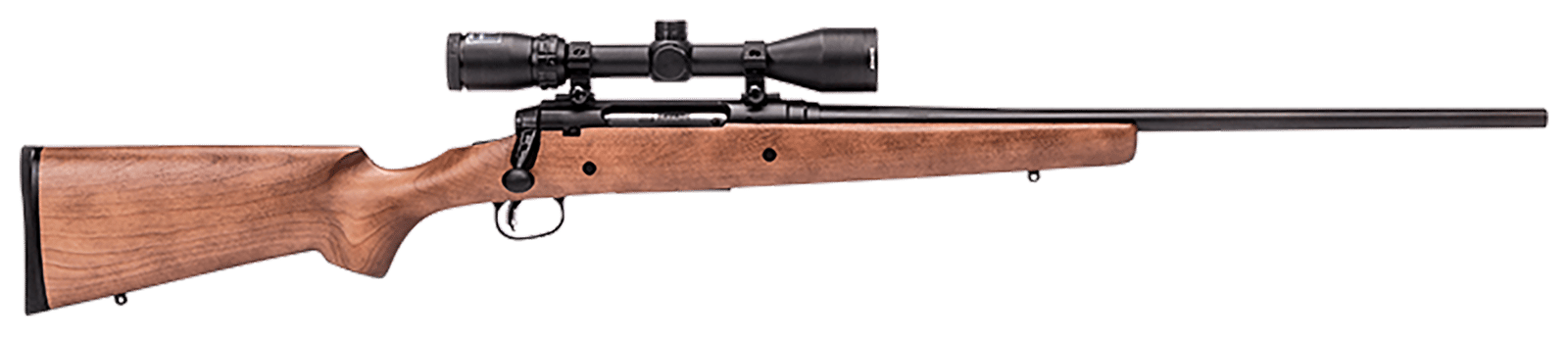 Savage Arms 22678 Axis II XP Full Size 6.5 Creedmoor 4+1 22" Matte Black Sporter Barrel, Matte Black Carbon Steel Receiver, Drilled & Tapped Hardwood Fixed Stock, Bushnell 3-9x40mm, Right Hand