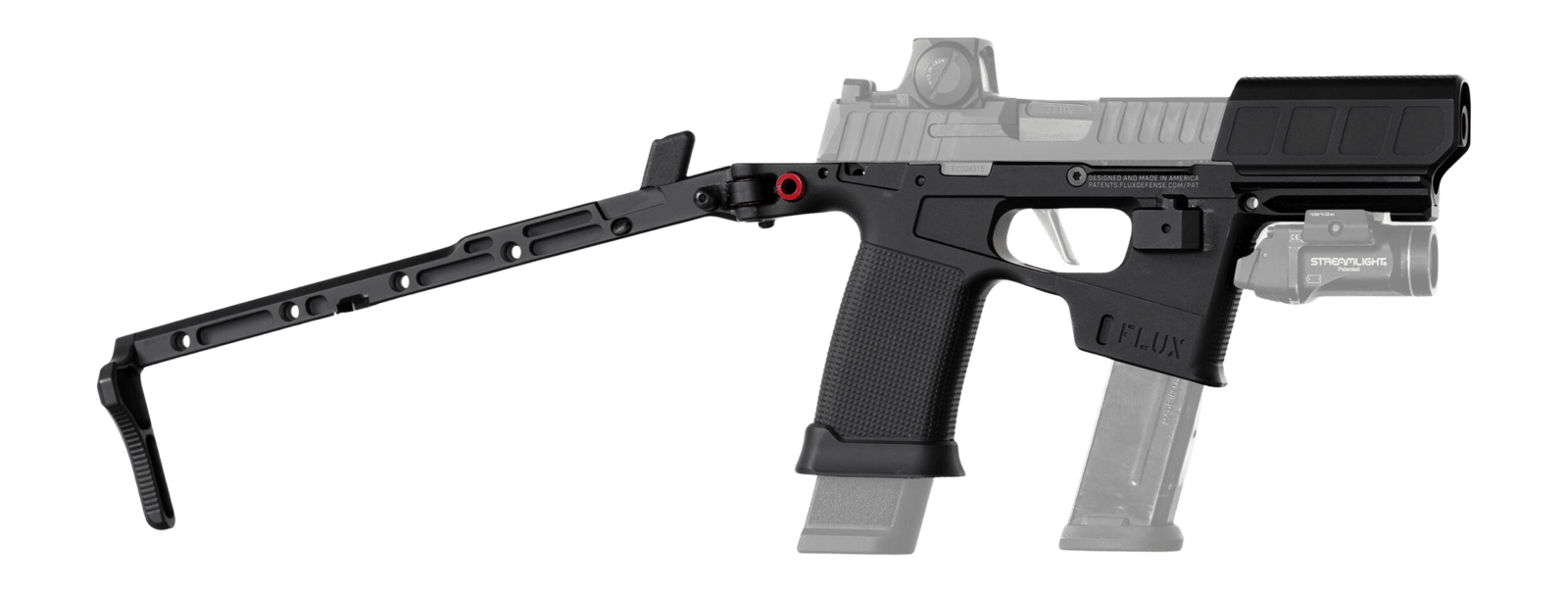 FLUX 161-00012 RAIDER 365 ALUMINUM - BLK