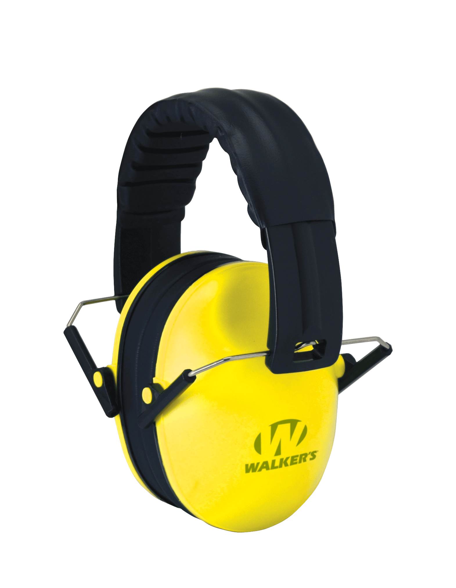 Walker's GWPFKDMYL Baby & Kids Folding Muff 23 dB Over the Head Yellow/Black Polymer