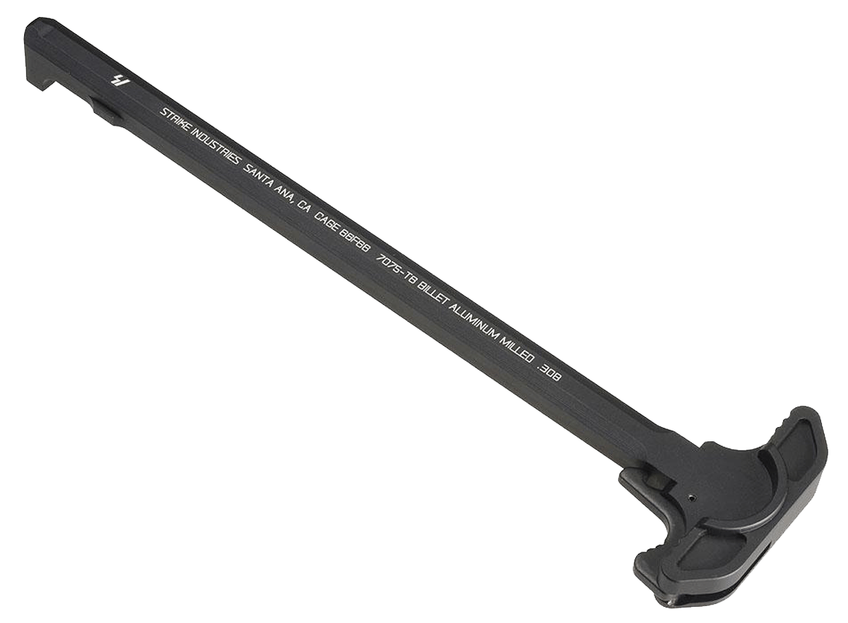 Strike Industries ARCH308 Charging Handle  AR-10 Black Anodized Aluminum