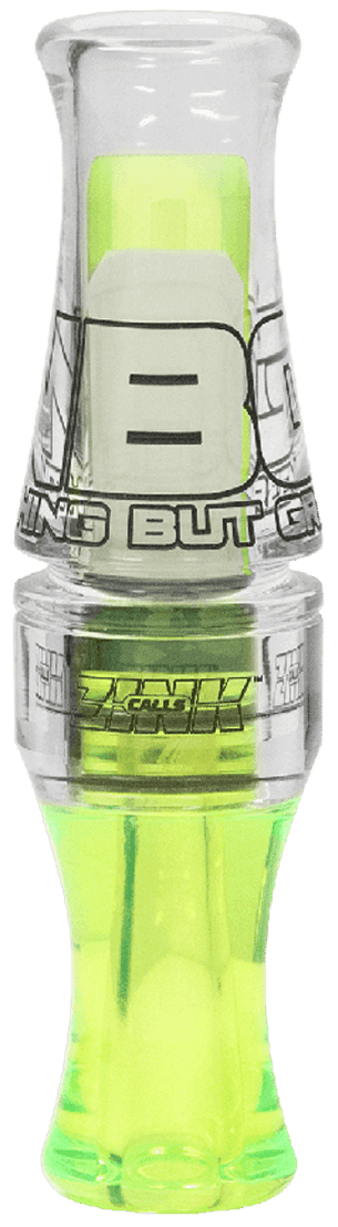 Avian X ZNK-ZNK6046 Nothing But Green  Single Reed Lemon Drop Polycarbonate Attracts Ducks