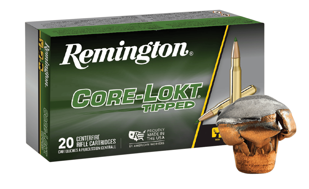 Remington Ammunition 29027 Core-Lokt Tipped 30-06Springfield 150gr Core-Lokt Tipped 20 Per Box/10 Case