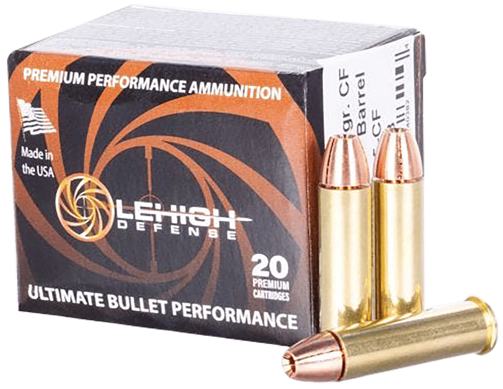 Wilson Combat LA357125CF   357Mag 125gr 20 Per Box/10 Case