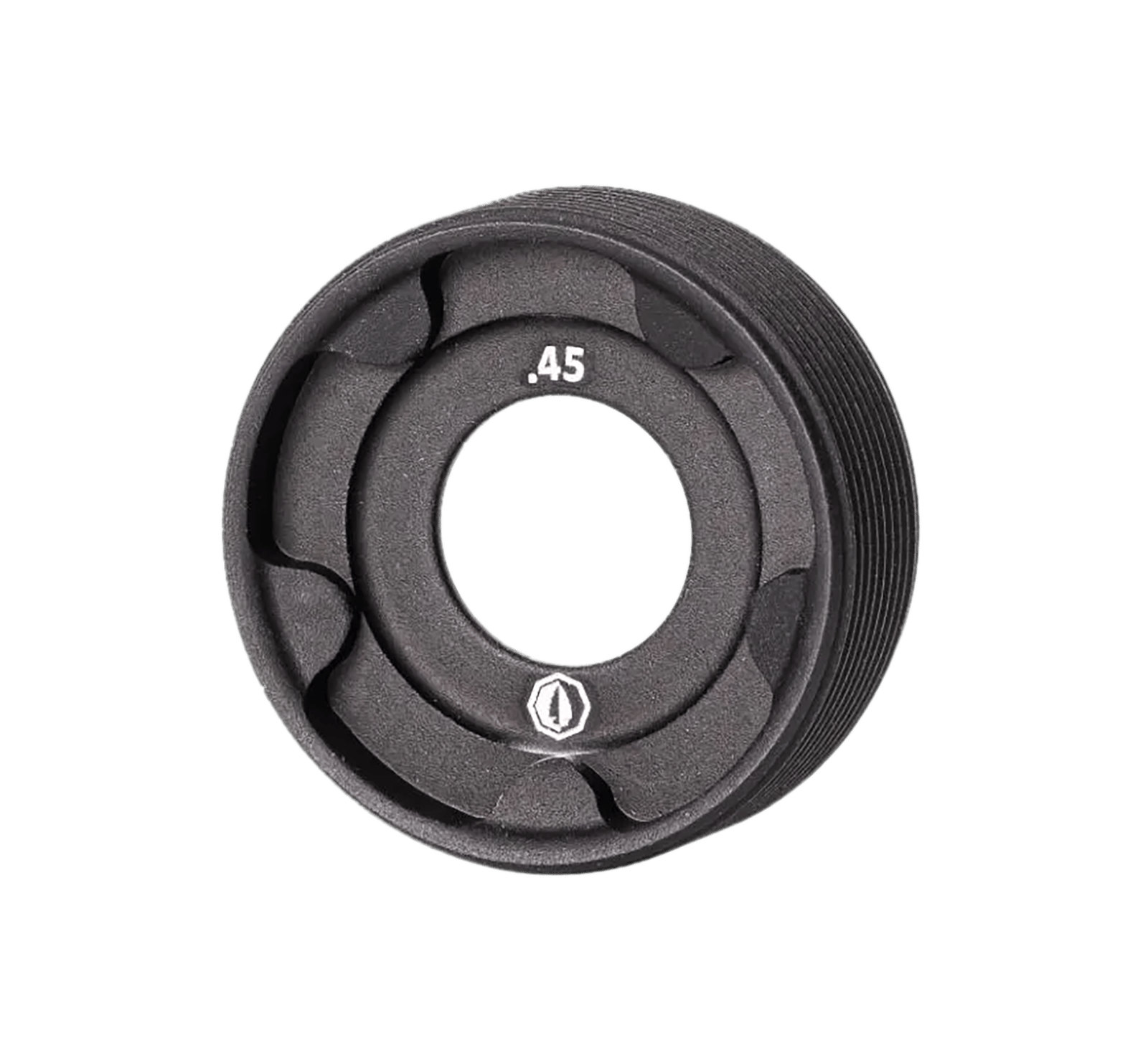 RUGGED SUPPRESSOR FC004 Front Cap  45 ACP Black